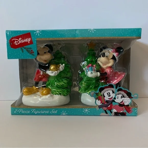 NIB. DISNEY Mickey & Minnie 6inch Figurine Set